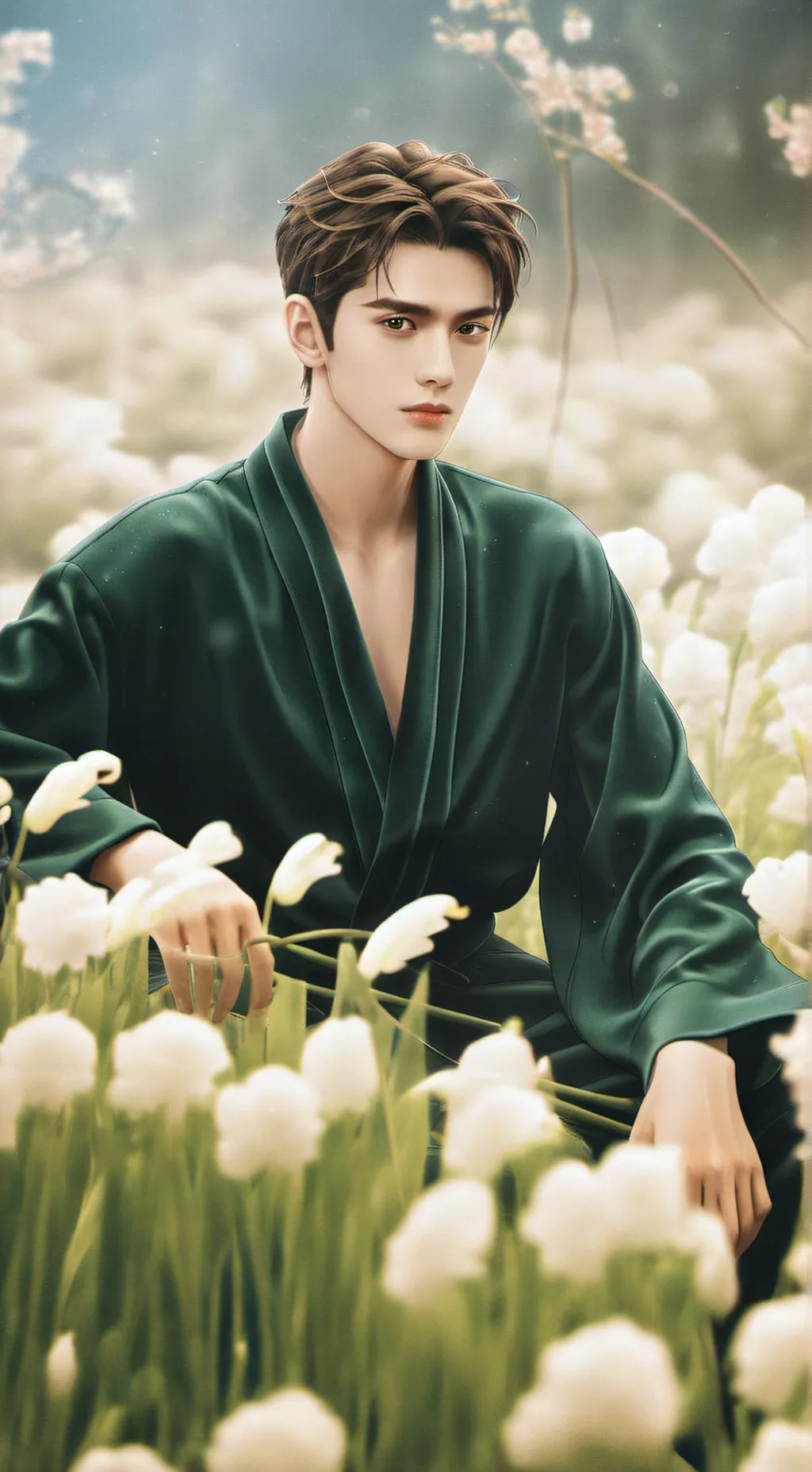 ai character: baby background