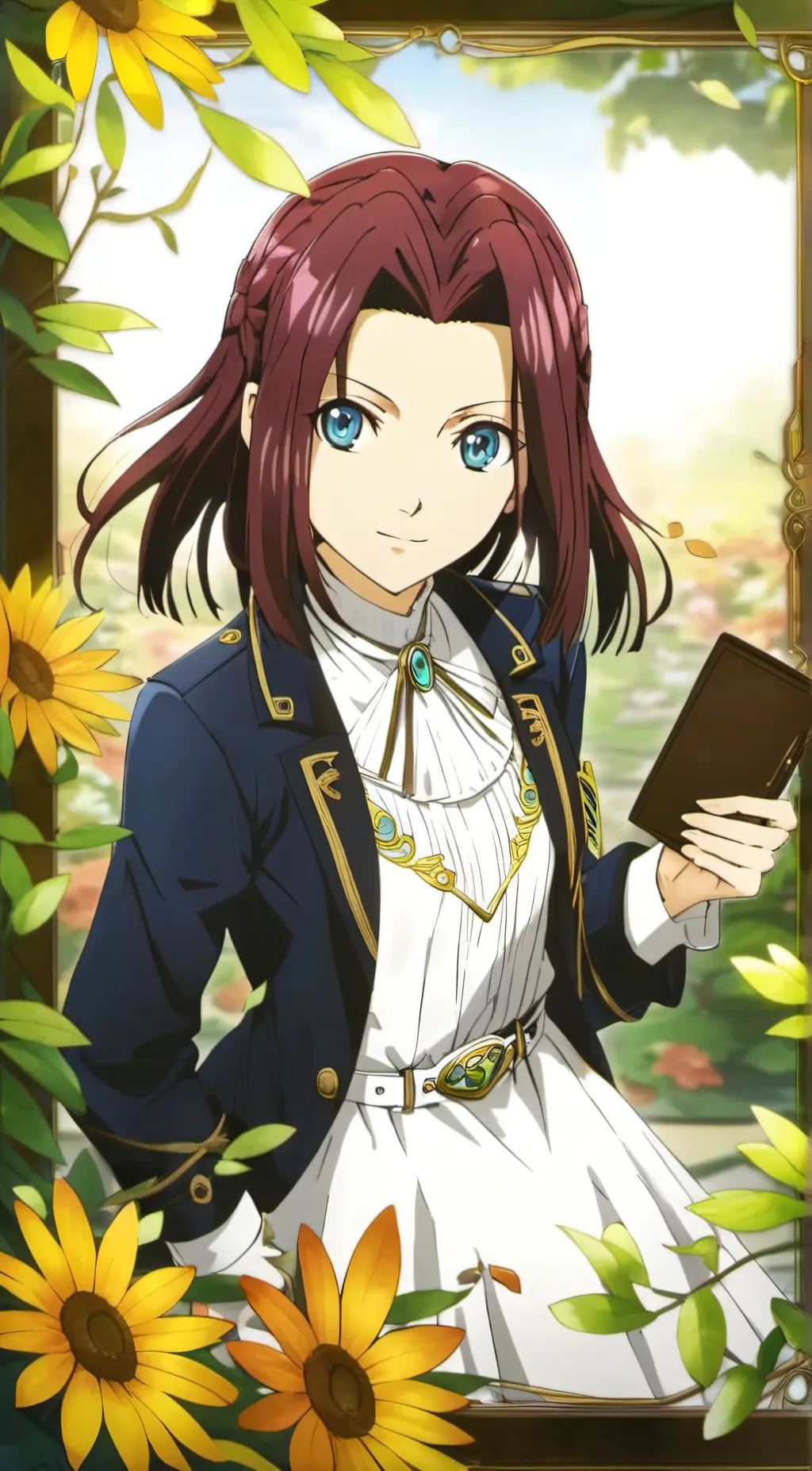 ai character: Ushio Fudo  background