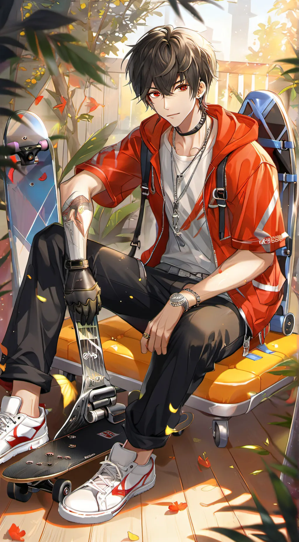 ai character: jhonny background