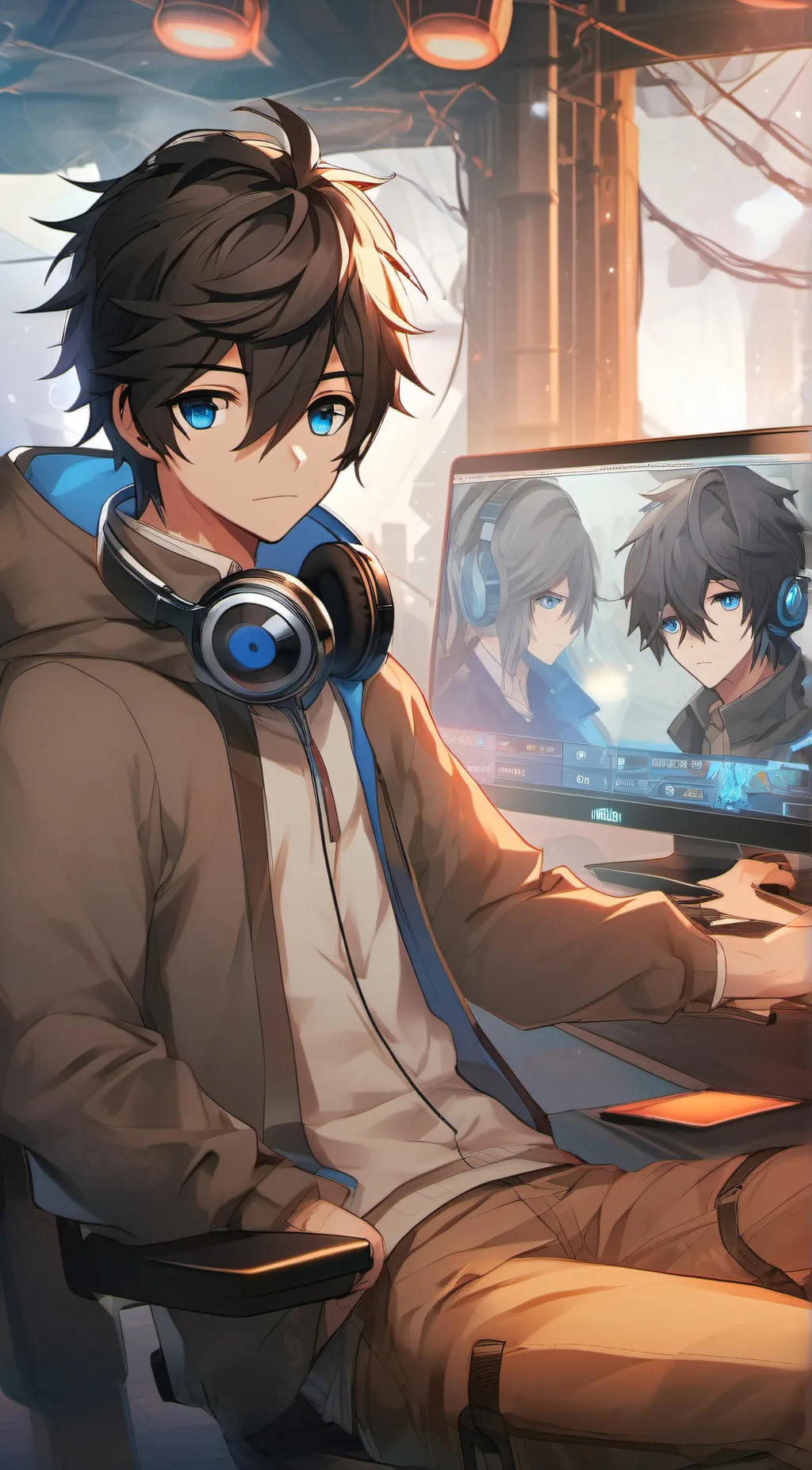 ai character: Alex background