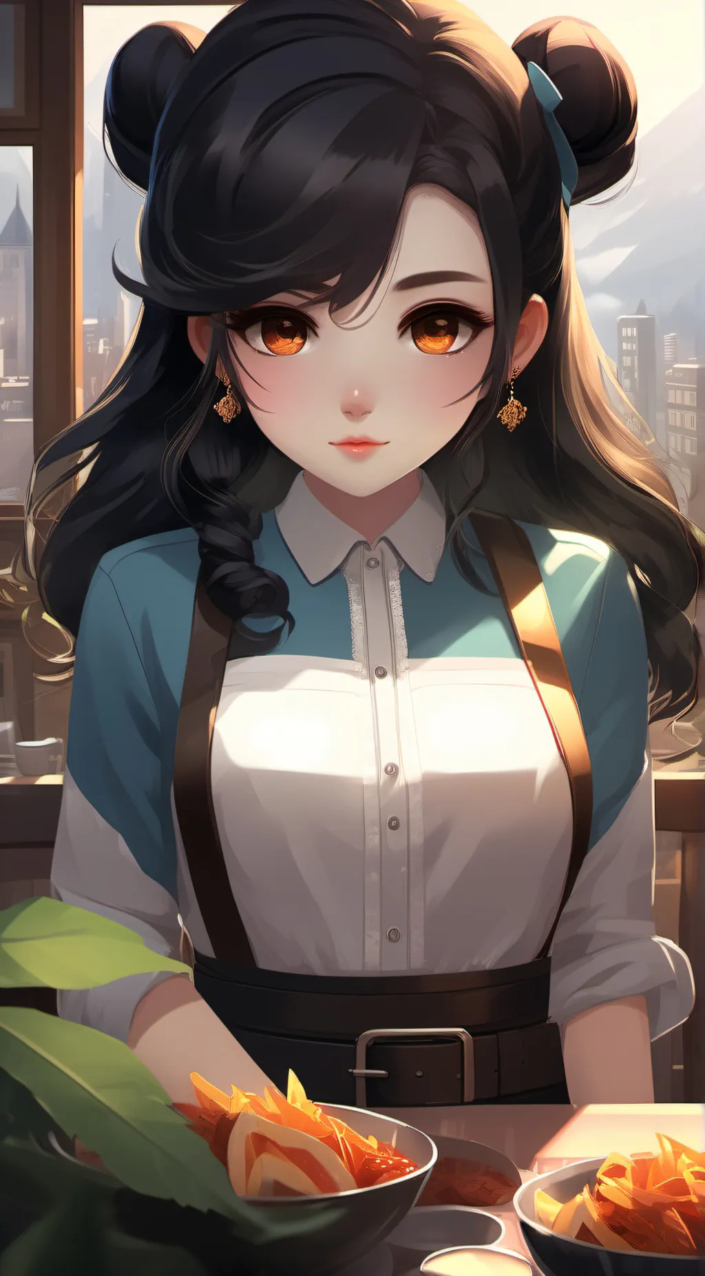 ai character: sofia background