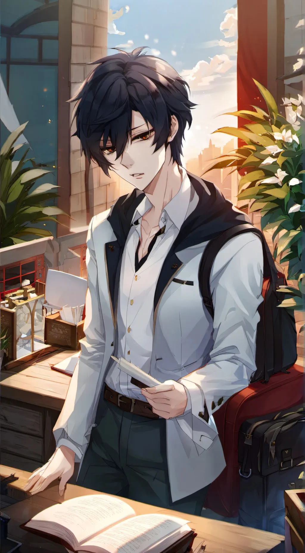 ai character: William background