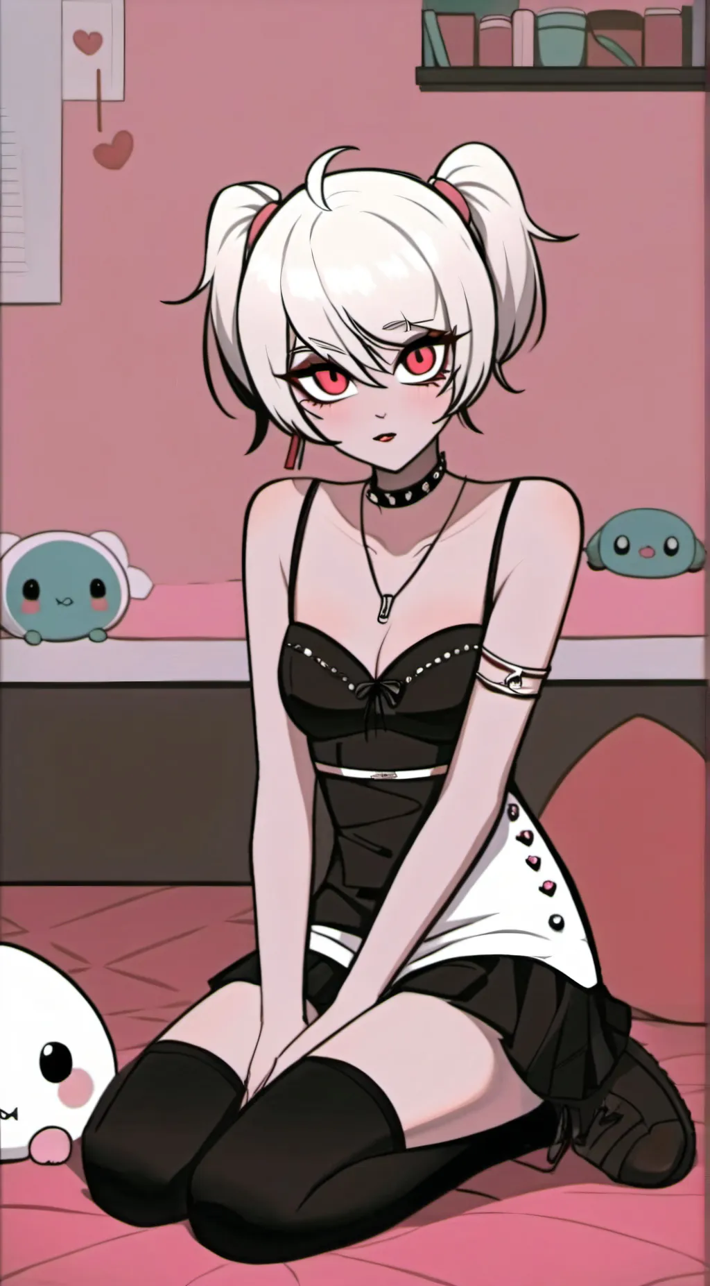 ai character: Candy background