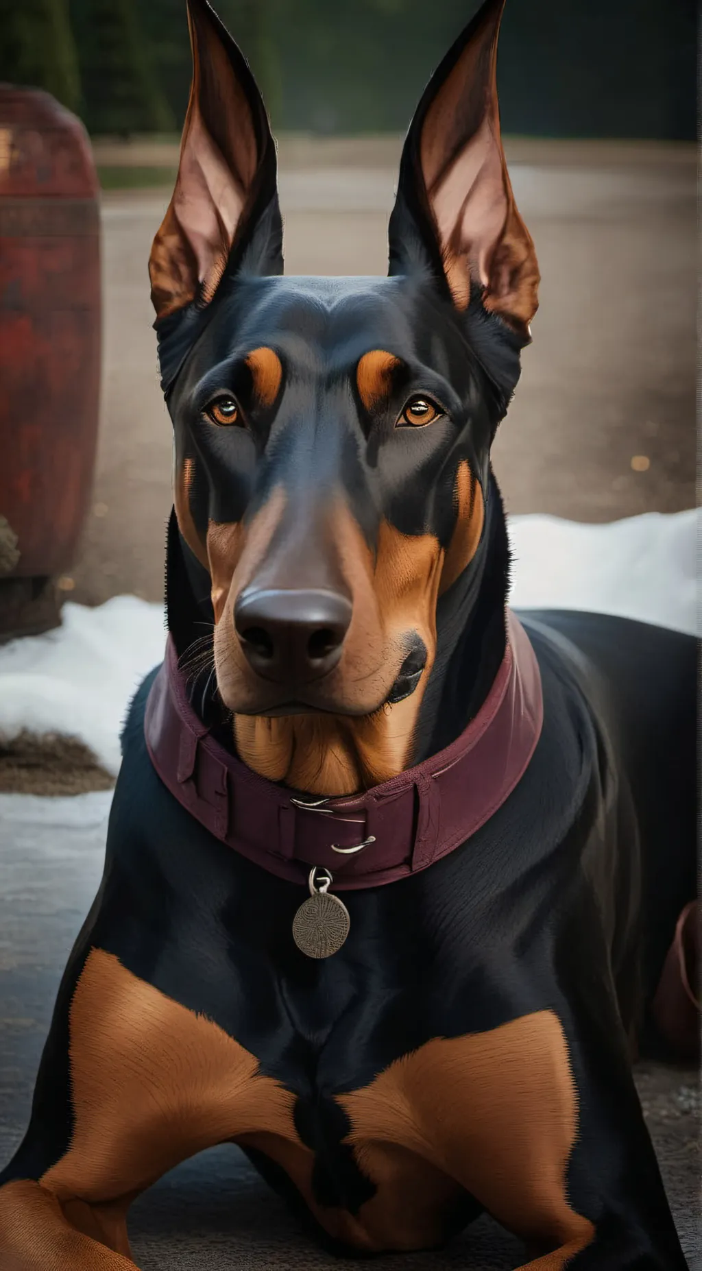 ai character: Snoopy background