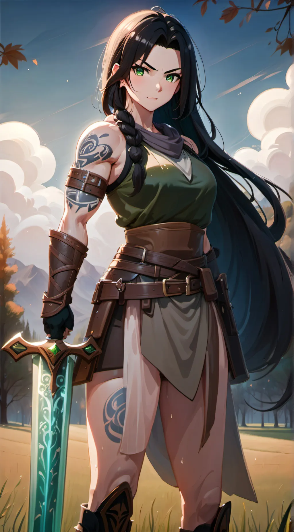 ai character: Leathrix background