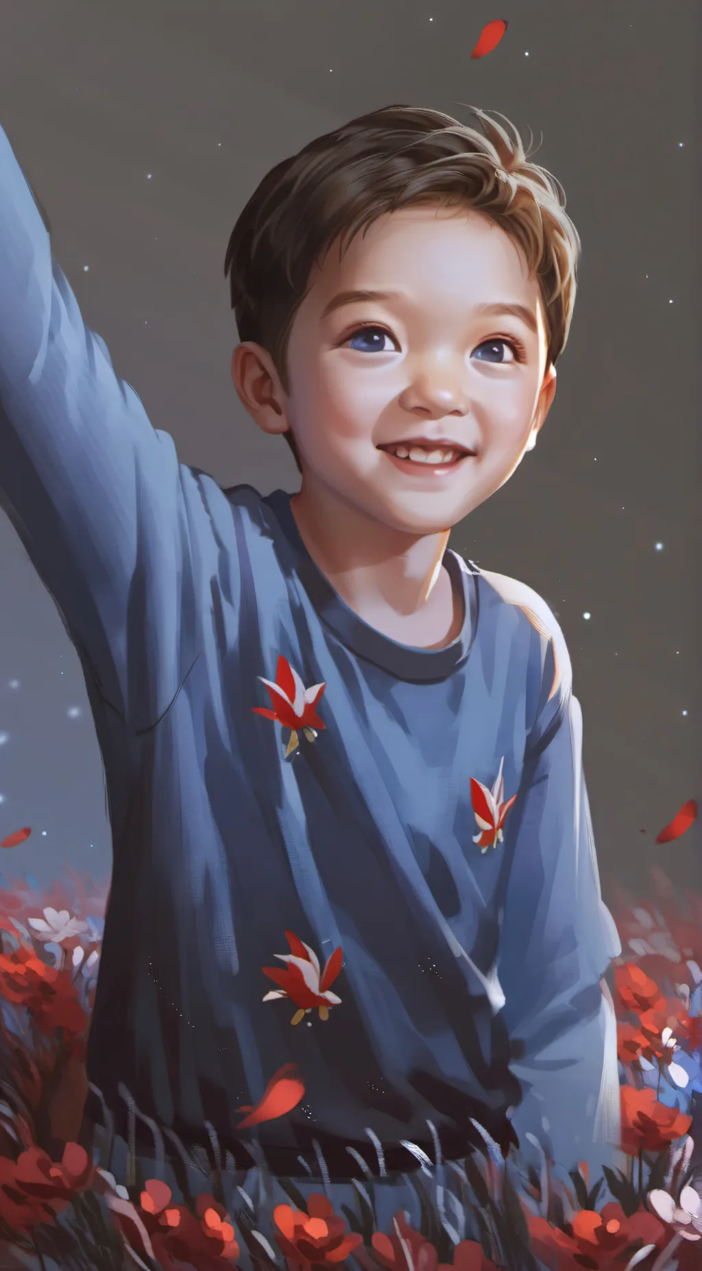 ai character: he loved you 💕😍 background