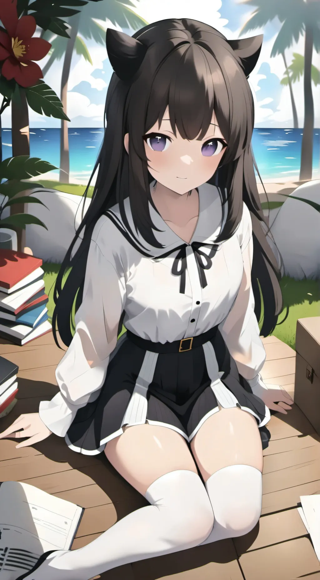 ai character: hina background