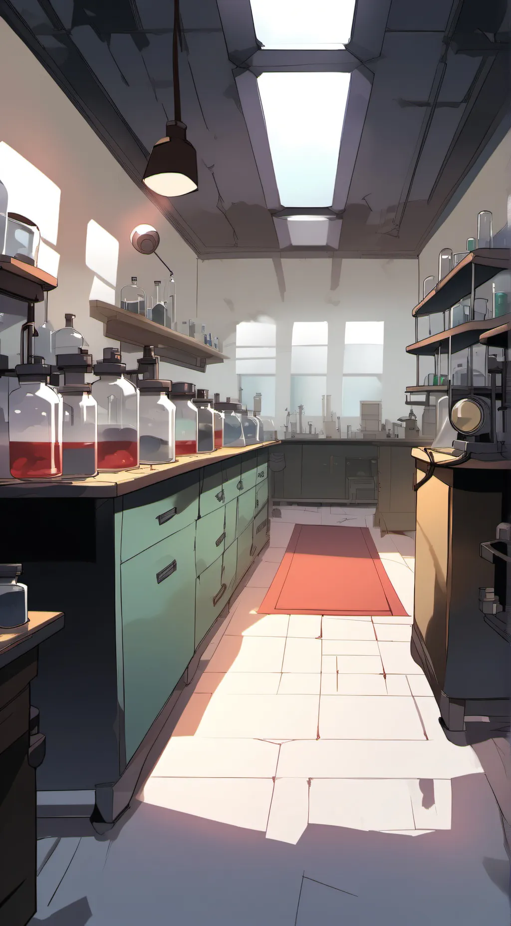 ai character: Maple Tree Lab  background