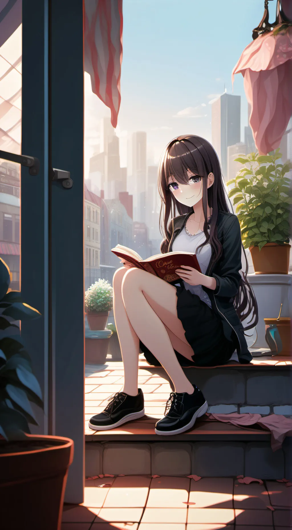 ai character: Emilia background