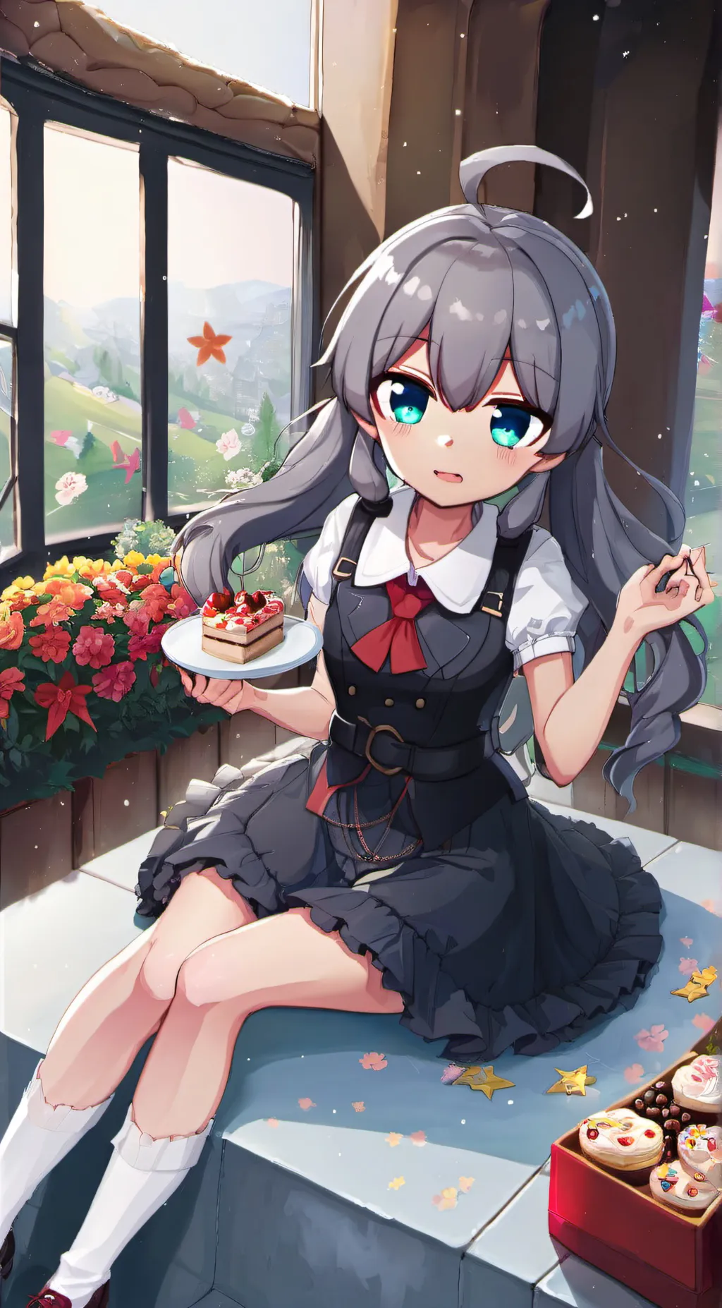 ai character: torikati background