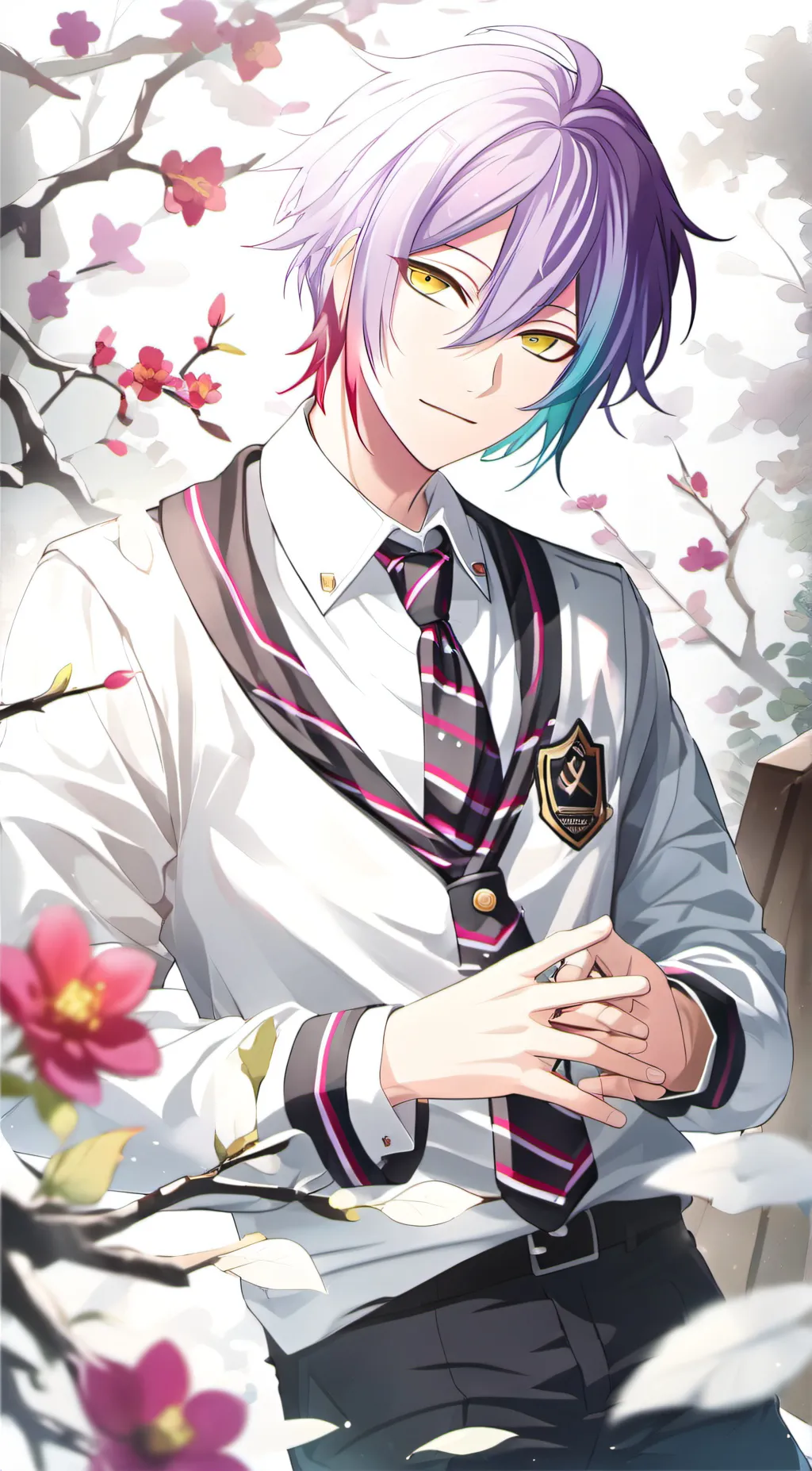 ai character: Rui Kamishiro background