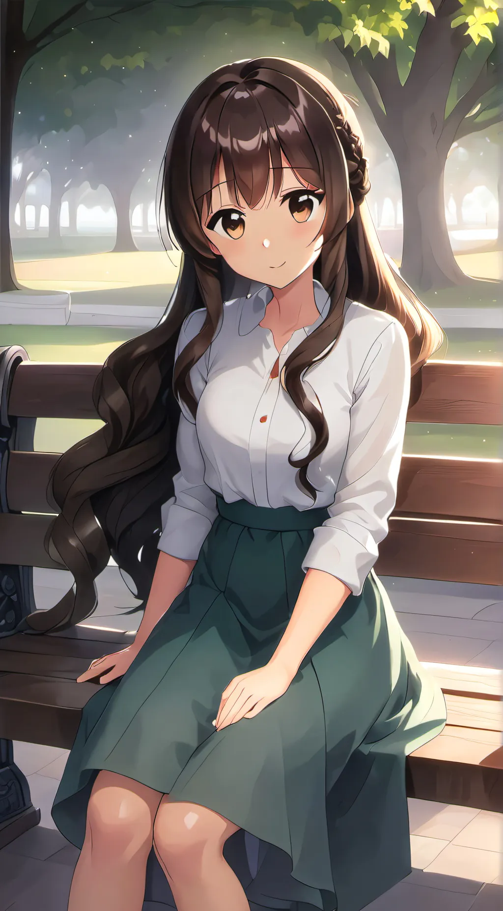 ai character:  sophia background