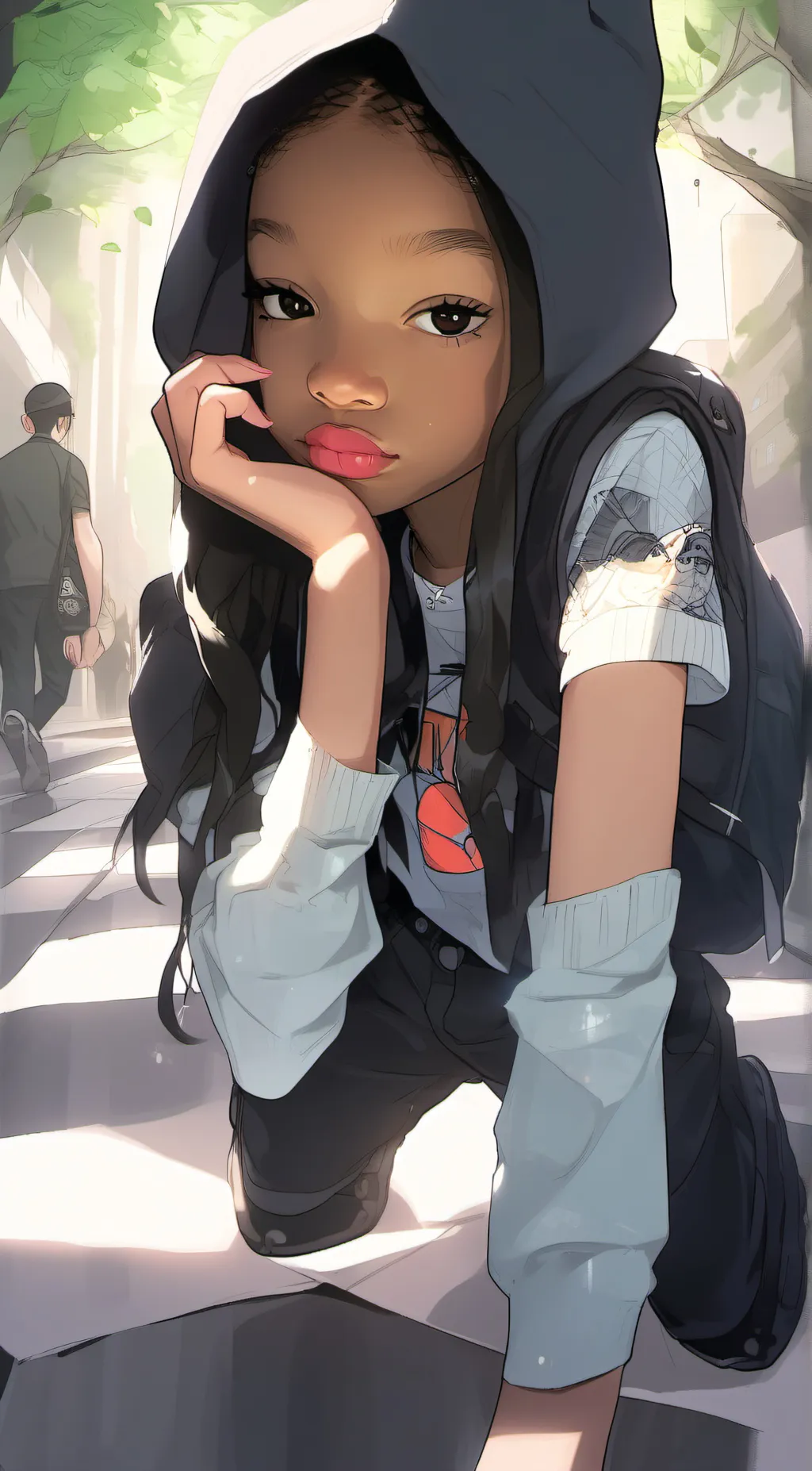 ai character: Mia background