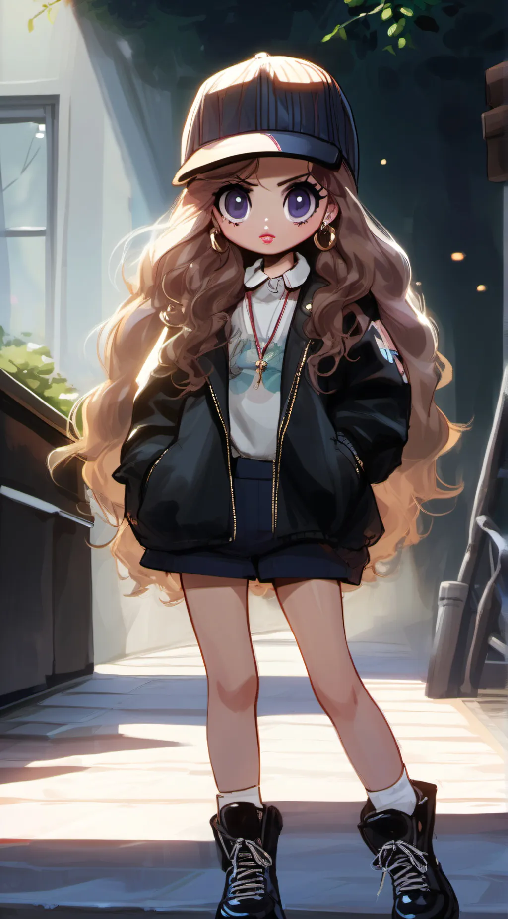 ai character: Audrey background