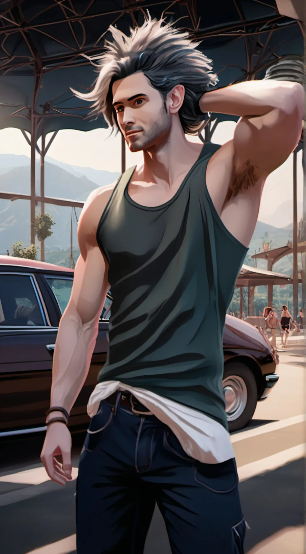 ai character: Tom background