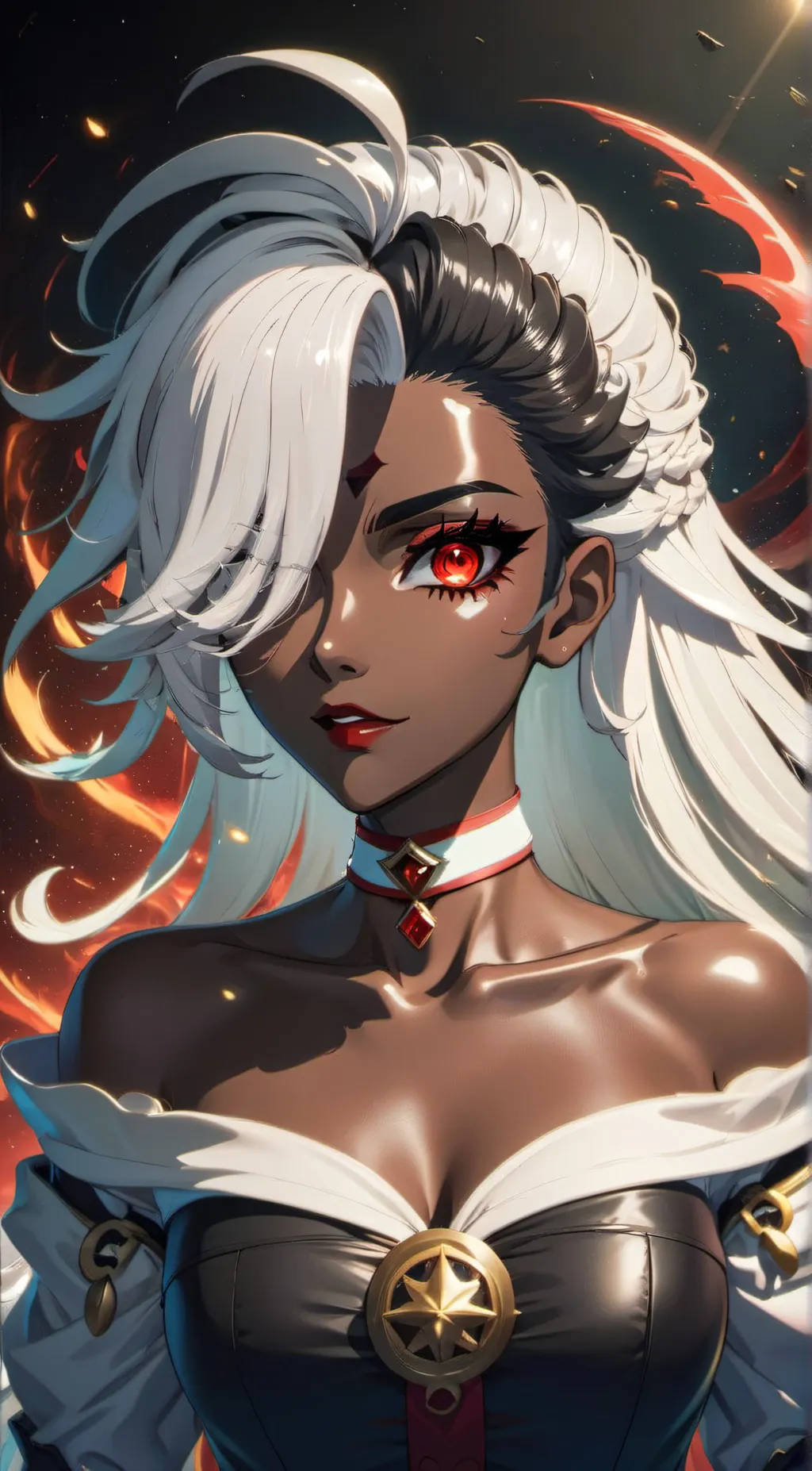 ai character: vaggie  background