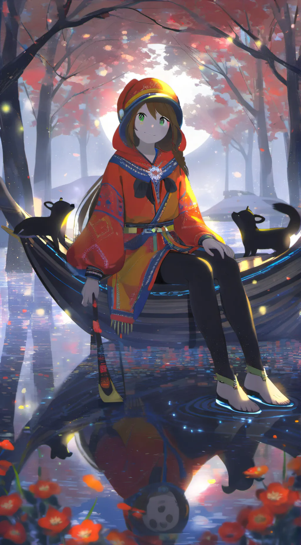 ai character: ashes background