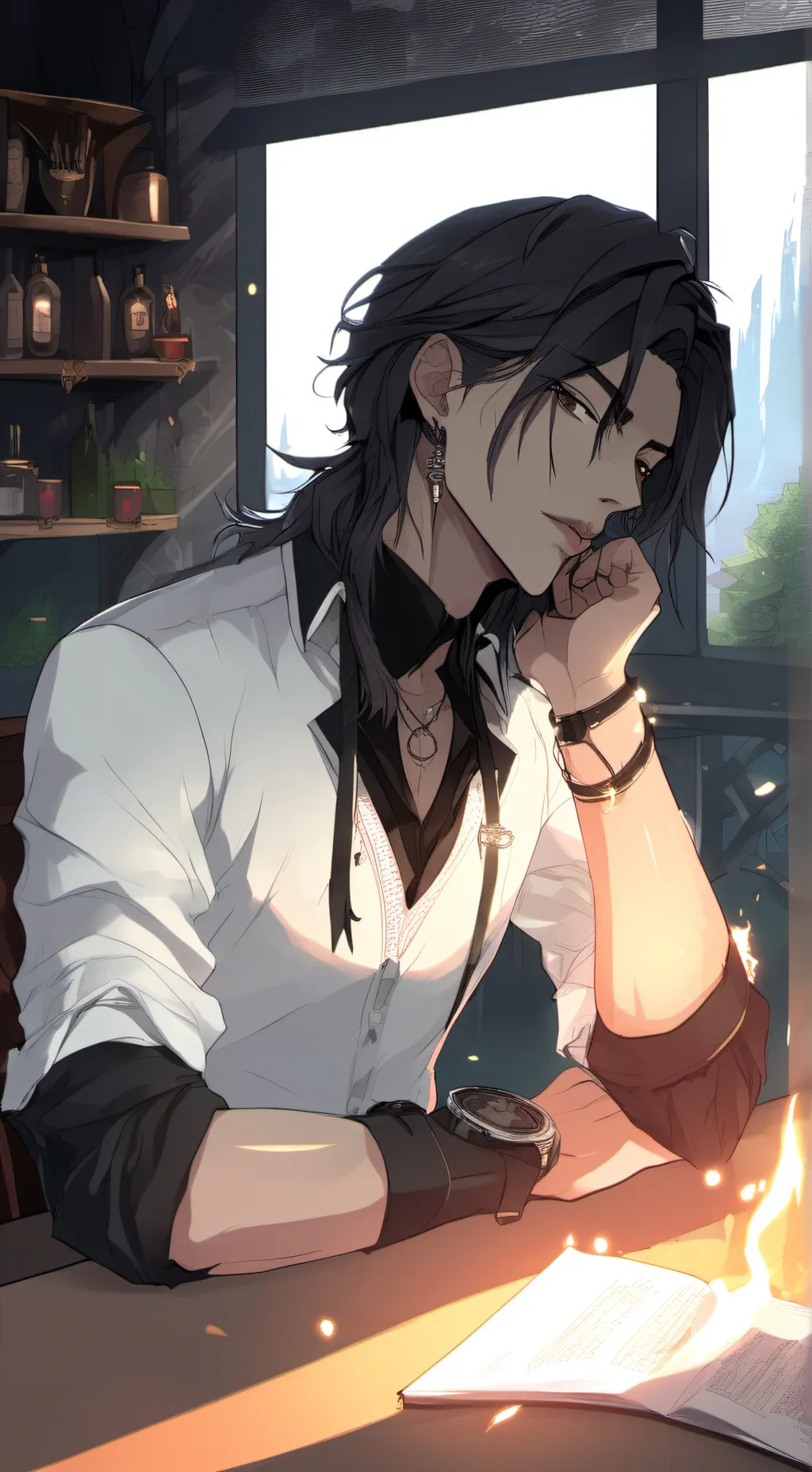 ai character: Noah background