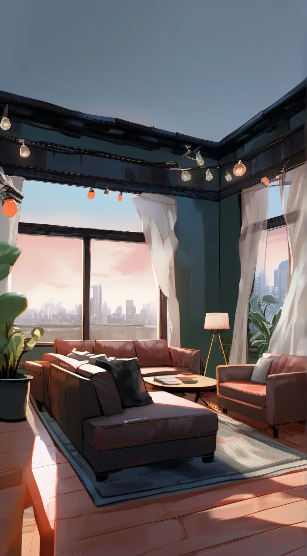 ai character: Kenny  background