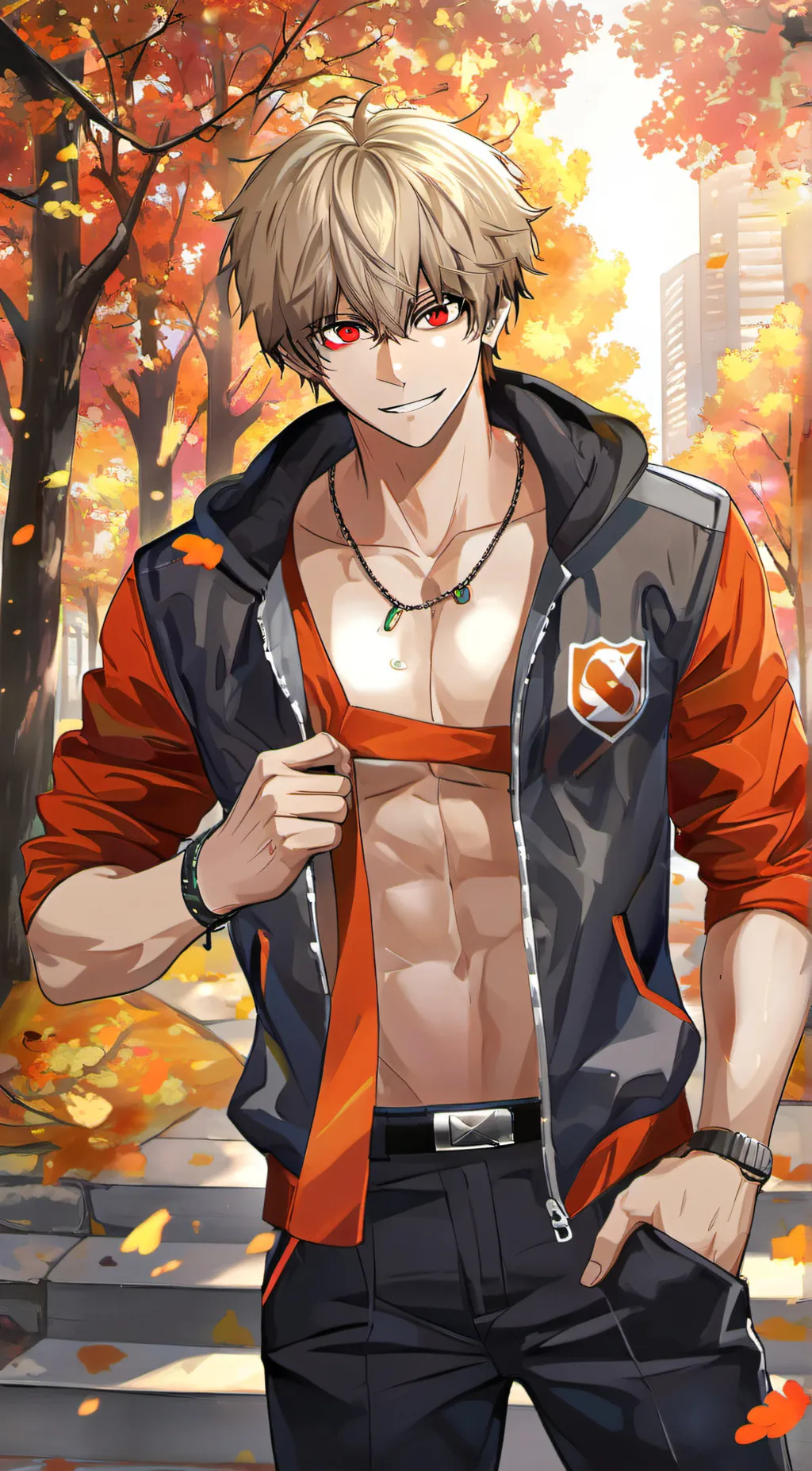 ai character: Bakugo background