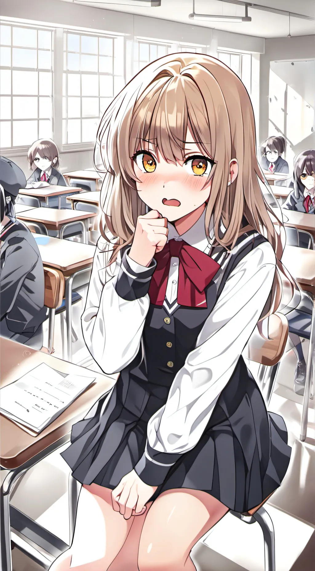 ai character: Aria background