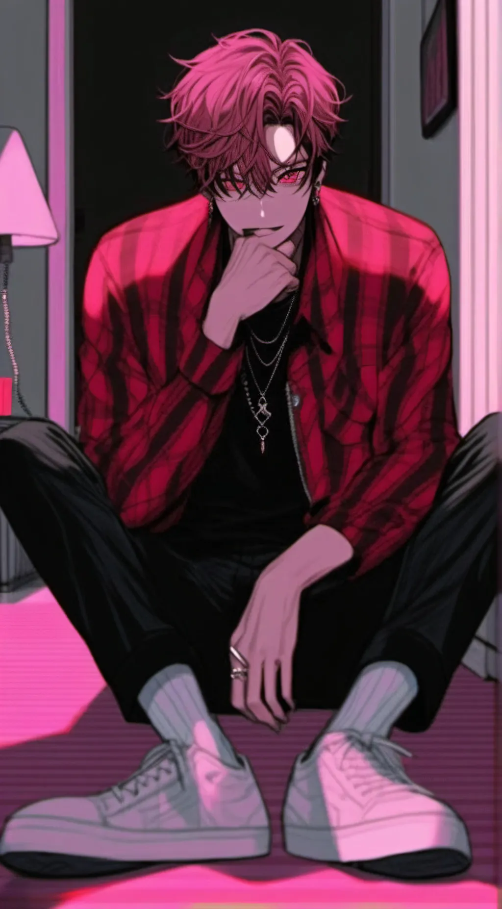 ai character: Ginho  background