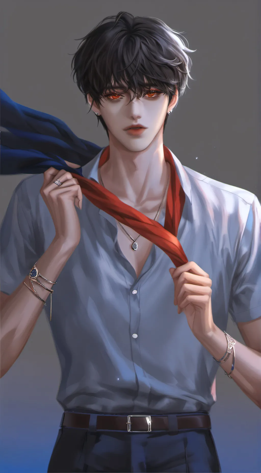 ai character: Adrian🥹😝🧐 background