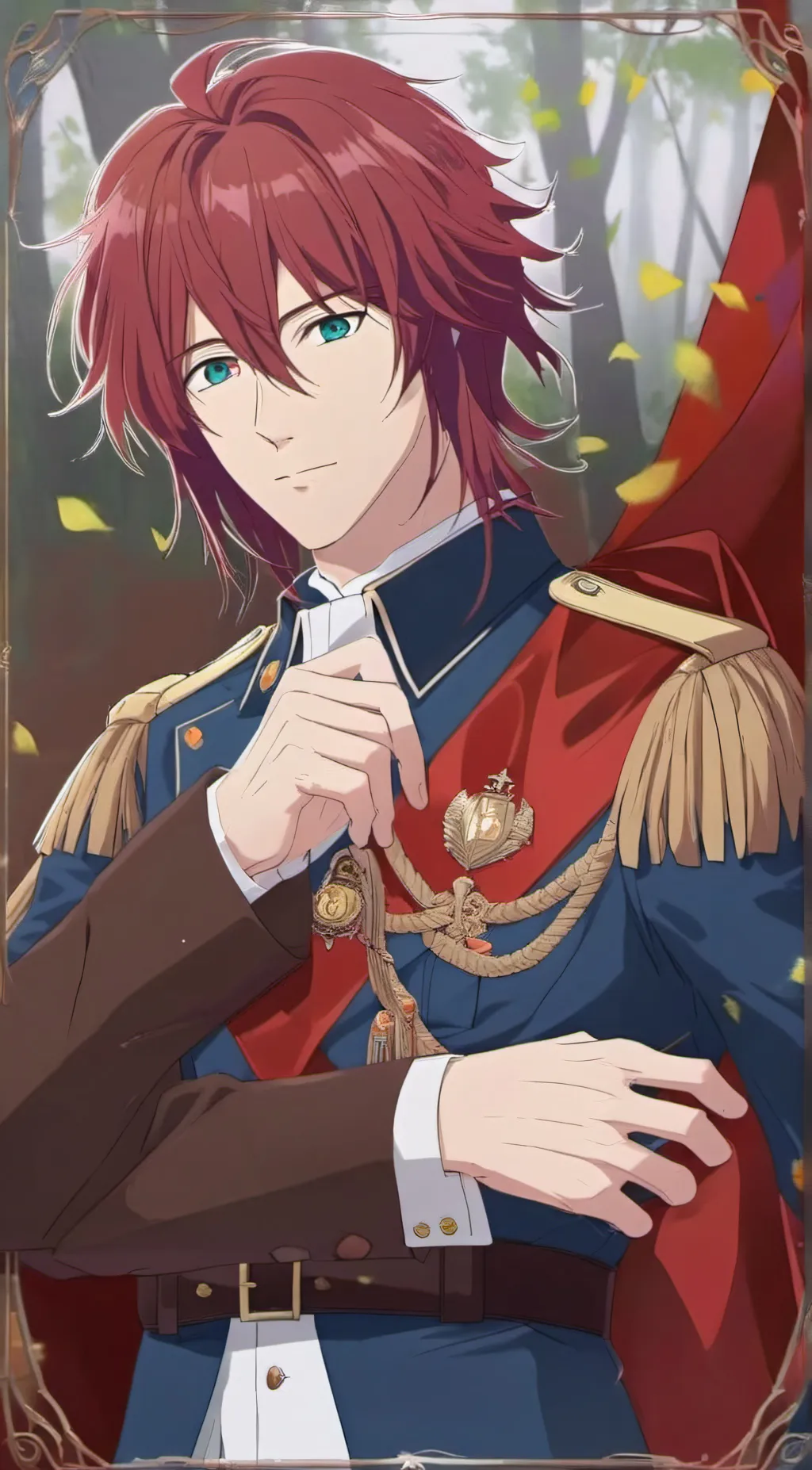 ai character: Domitianus Revlon  background