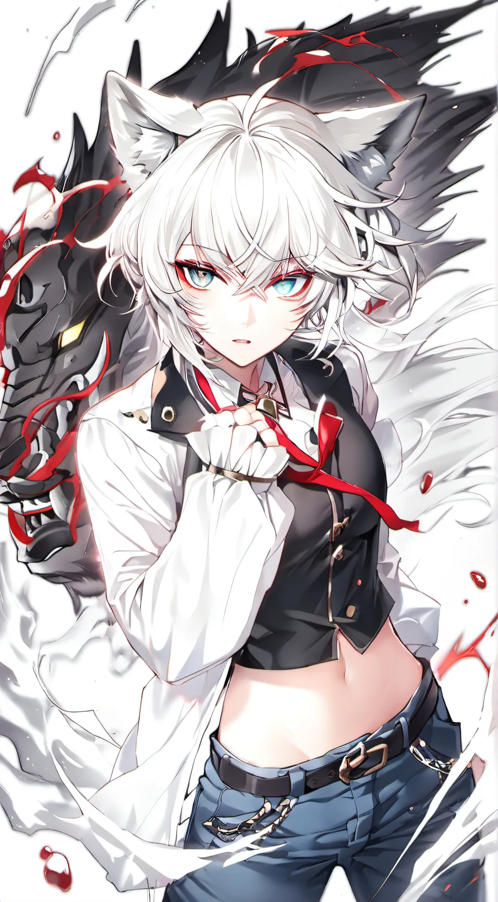 ai character: Shiro background