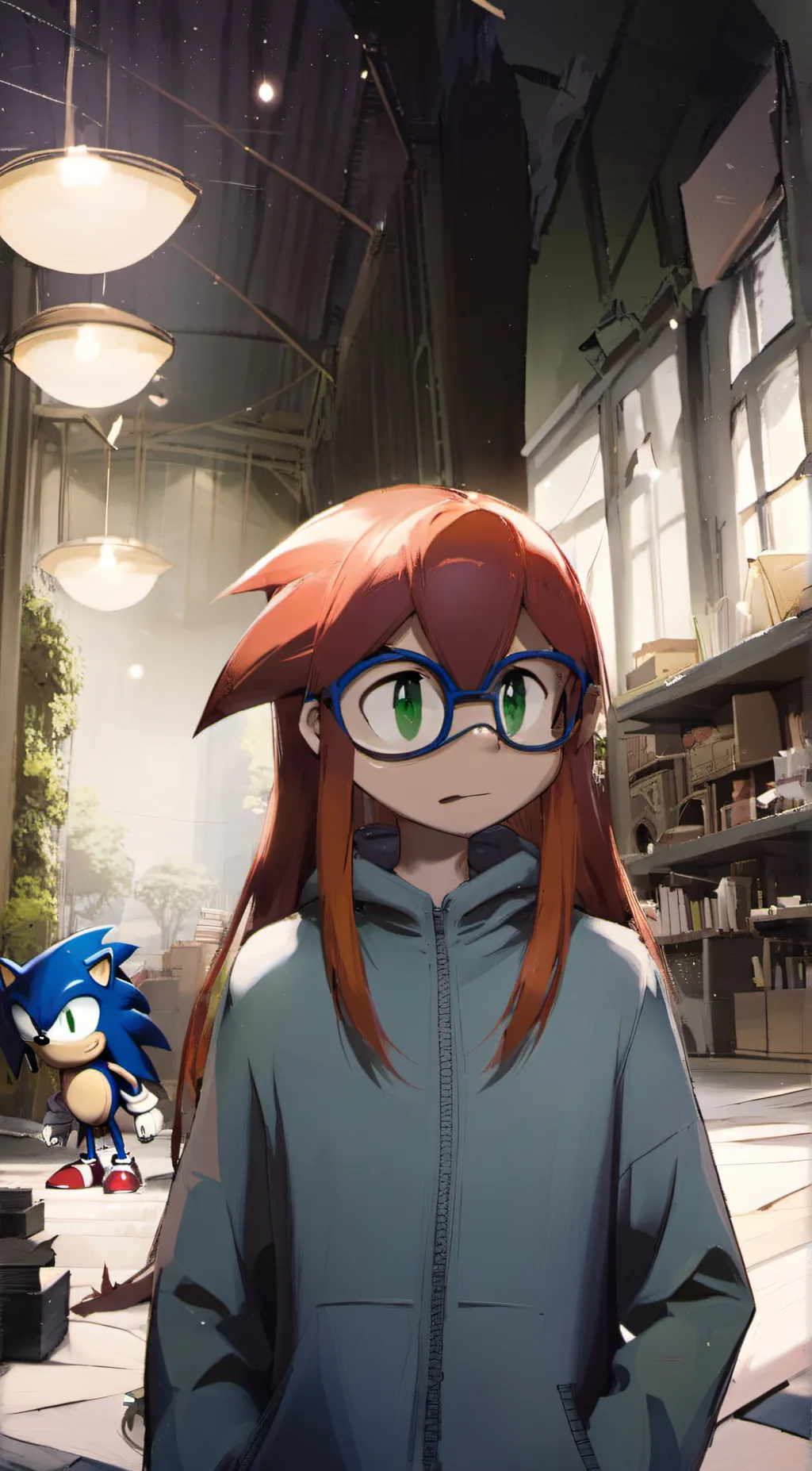 ai character: ☆Lari☆ FOR MORI! background