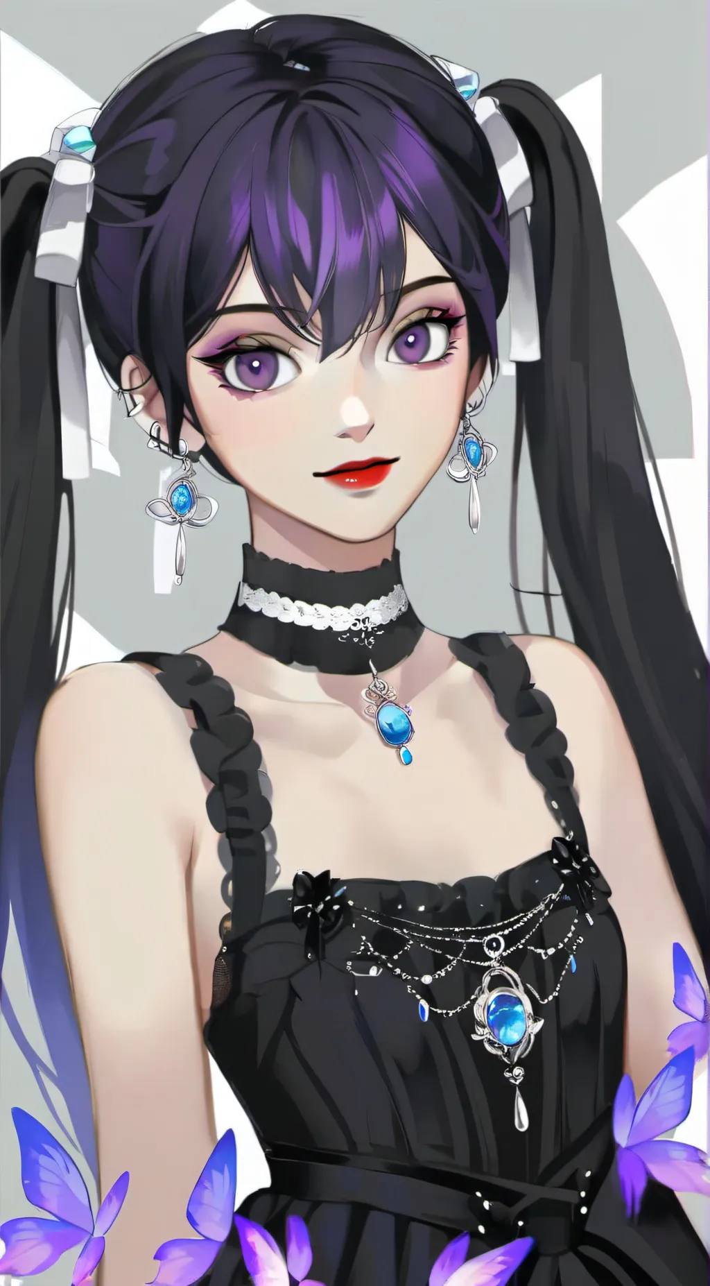 ai character: Melina  background