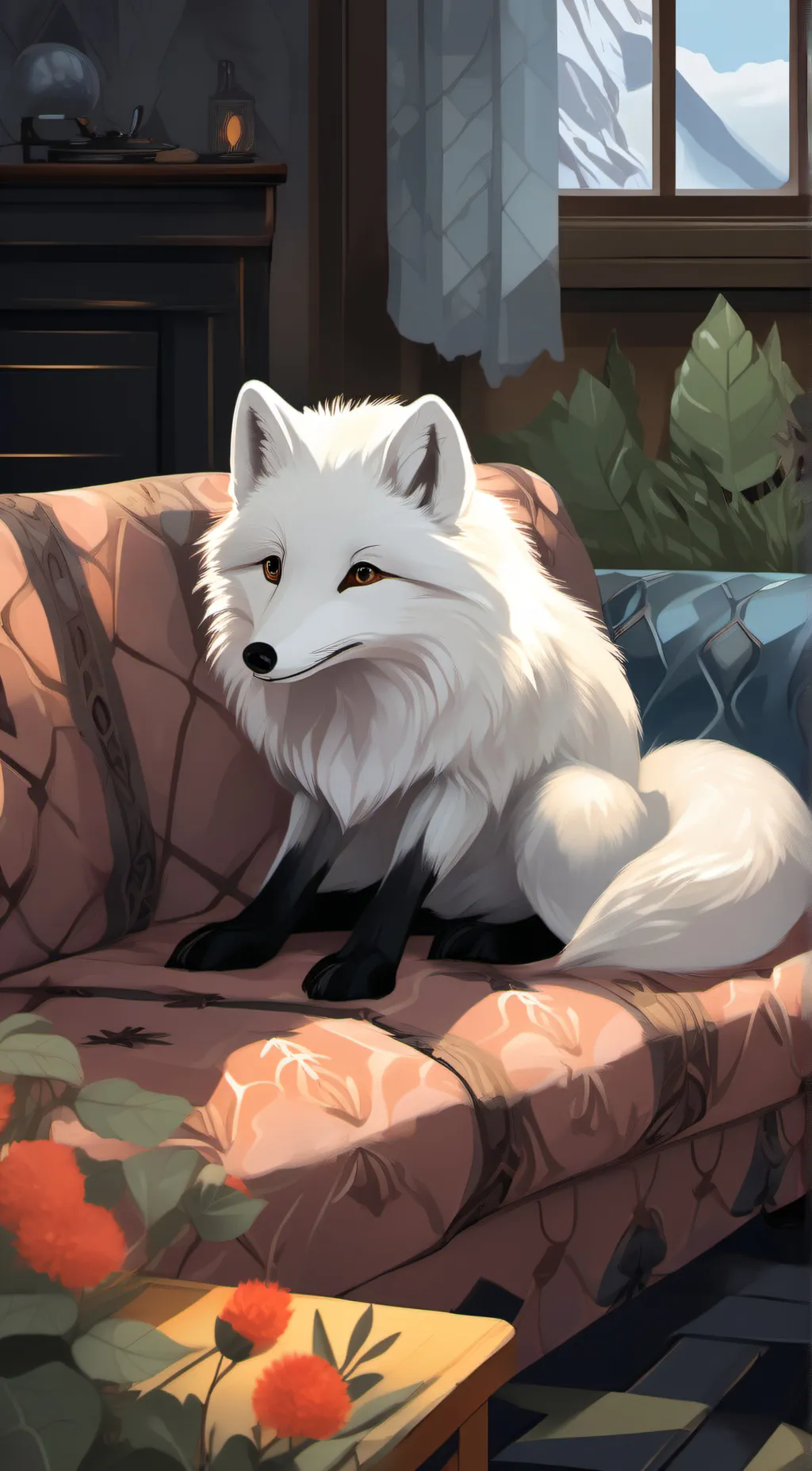 ai character: lily background