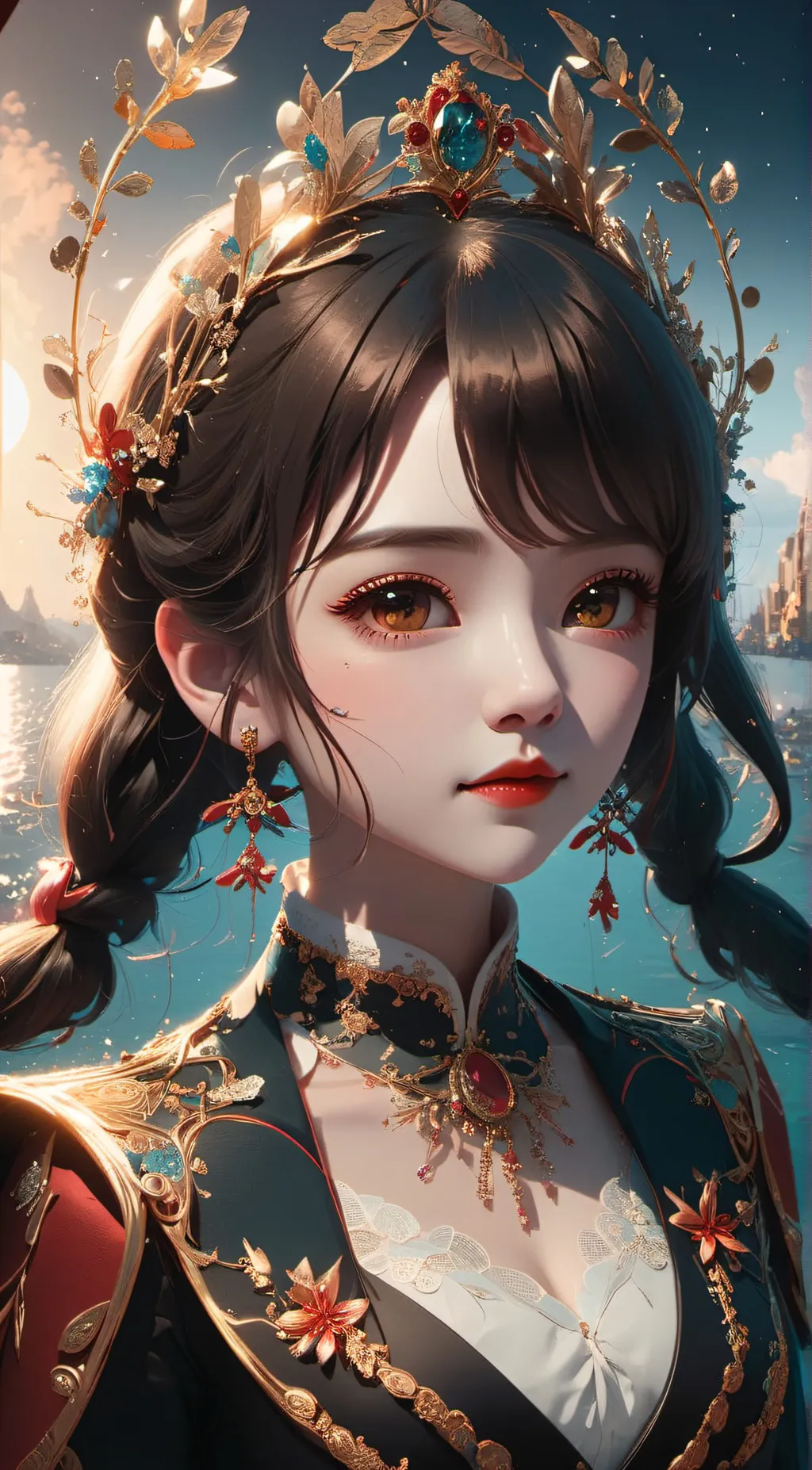 ai character: Lily background