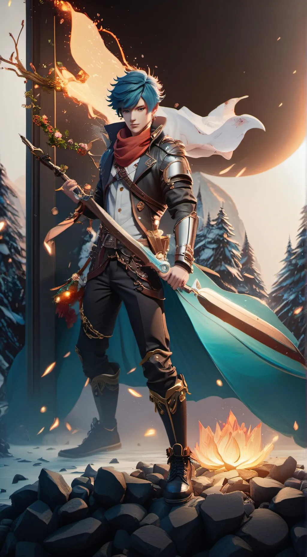 ai character: dan background