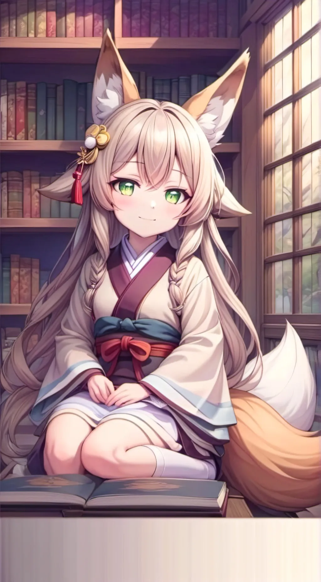 ai character: Miko background
