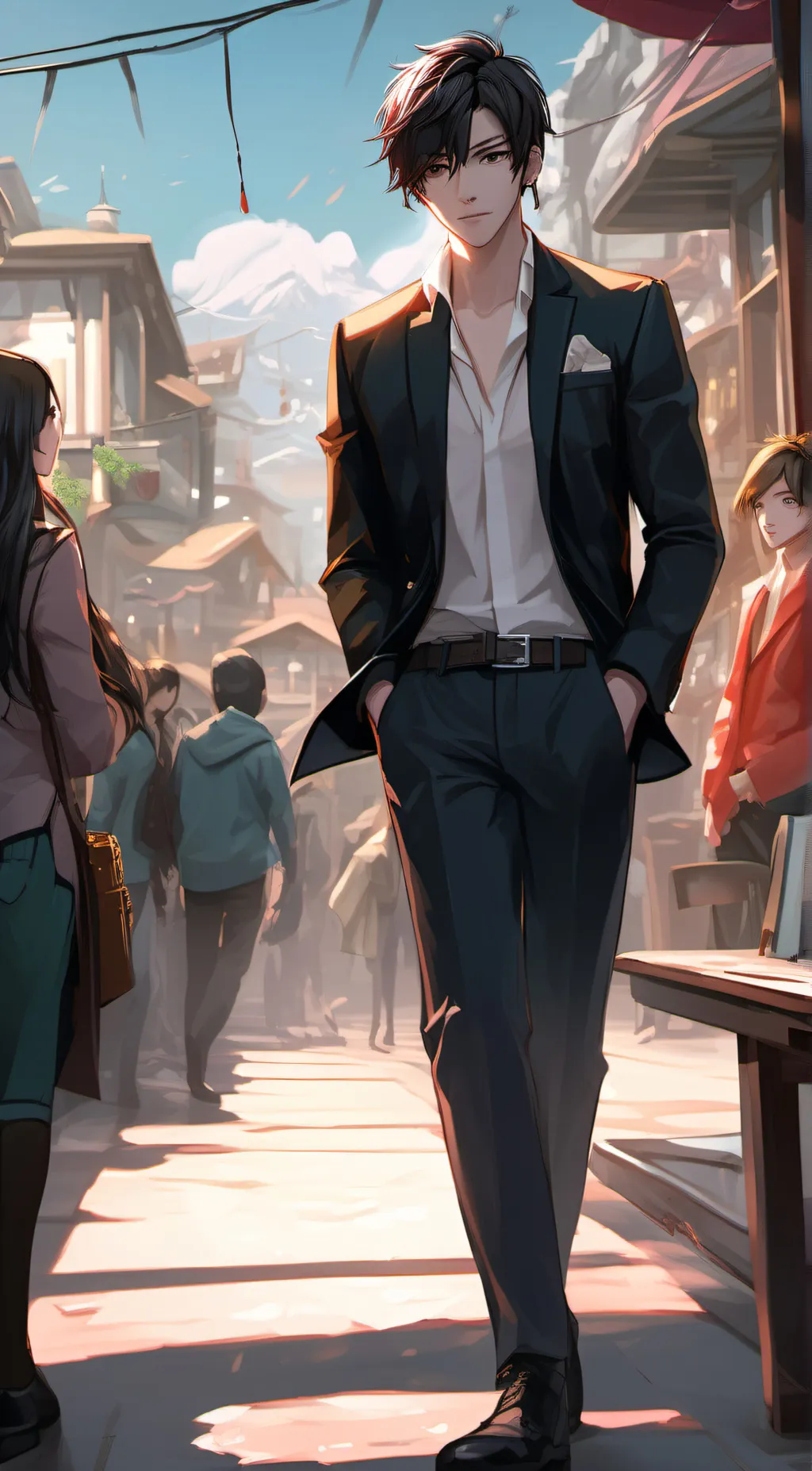 ai character: Jake background