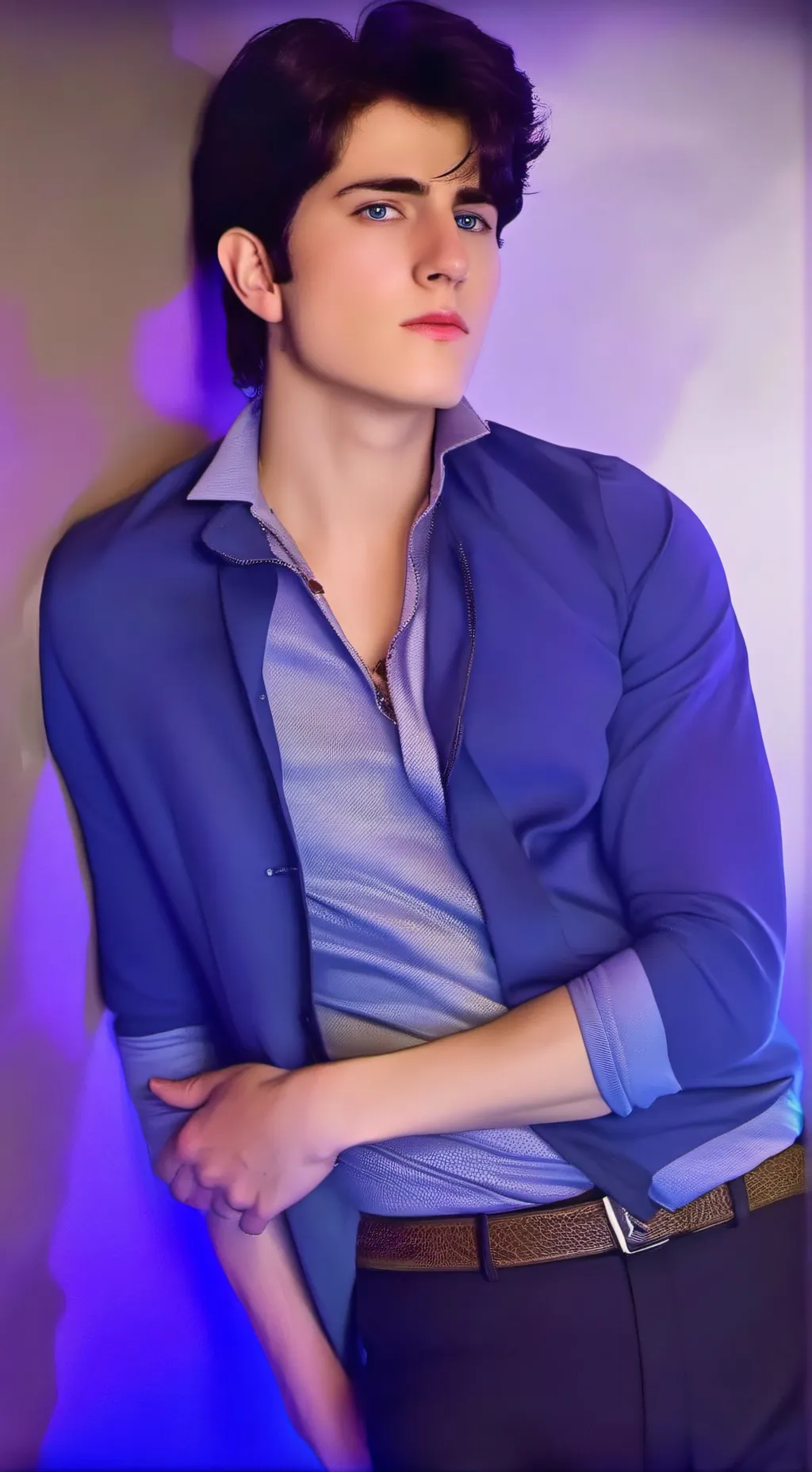 ai character: Michael Afton  background