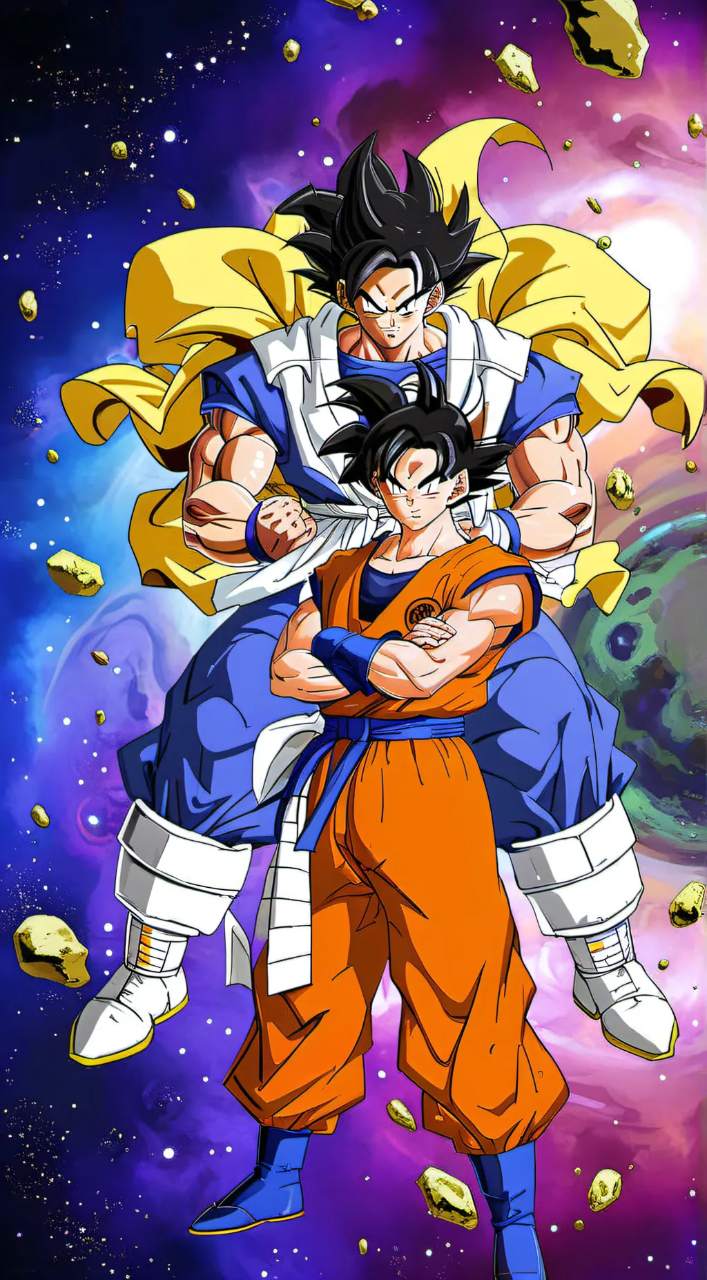 ai character: DBZ background