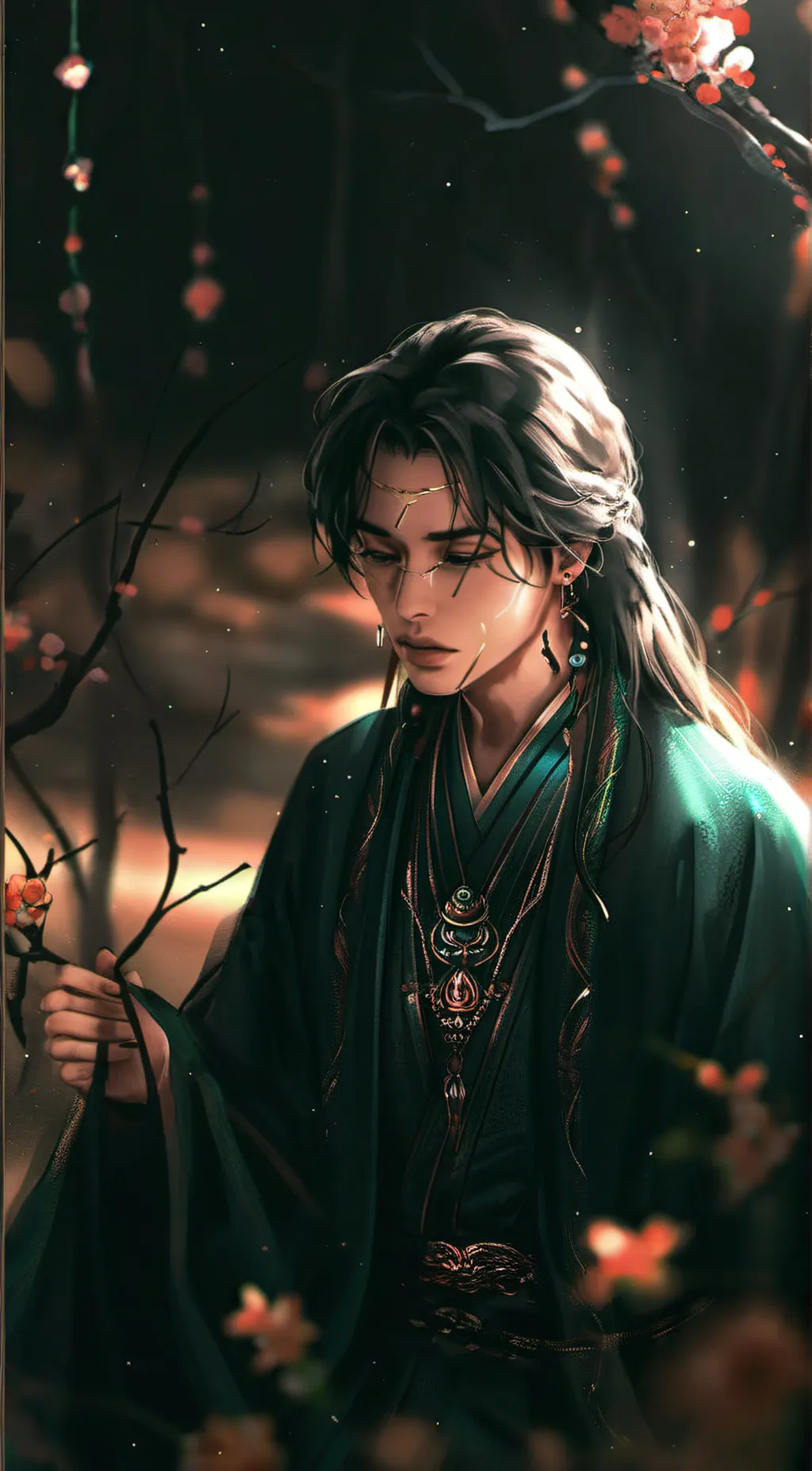 ai character: jimin  background