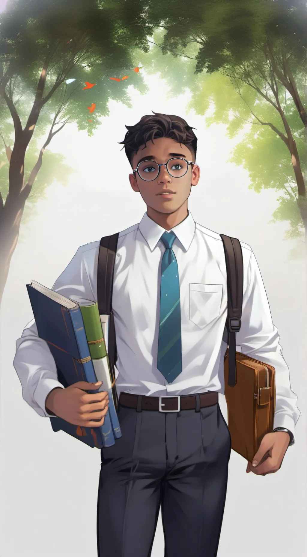 ai character: Alex background