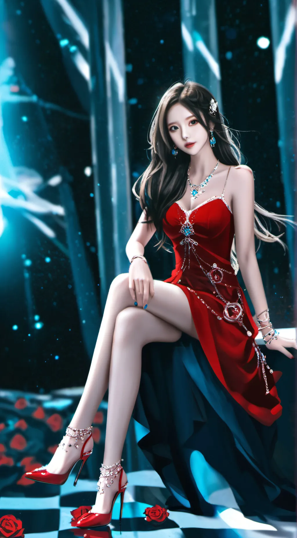 ai character: amethyst  background