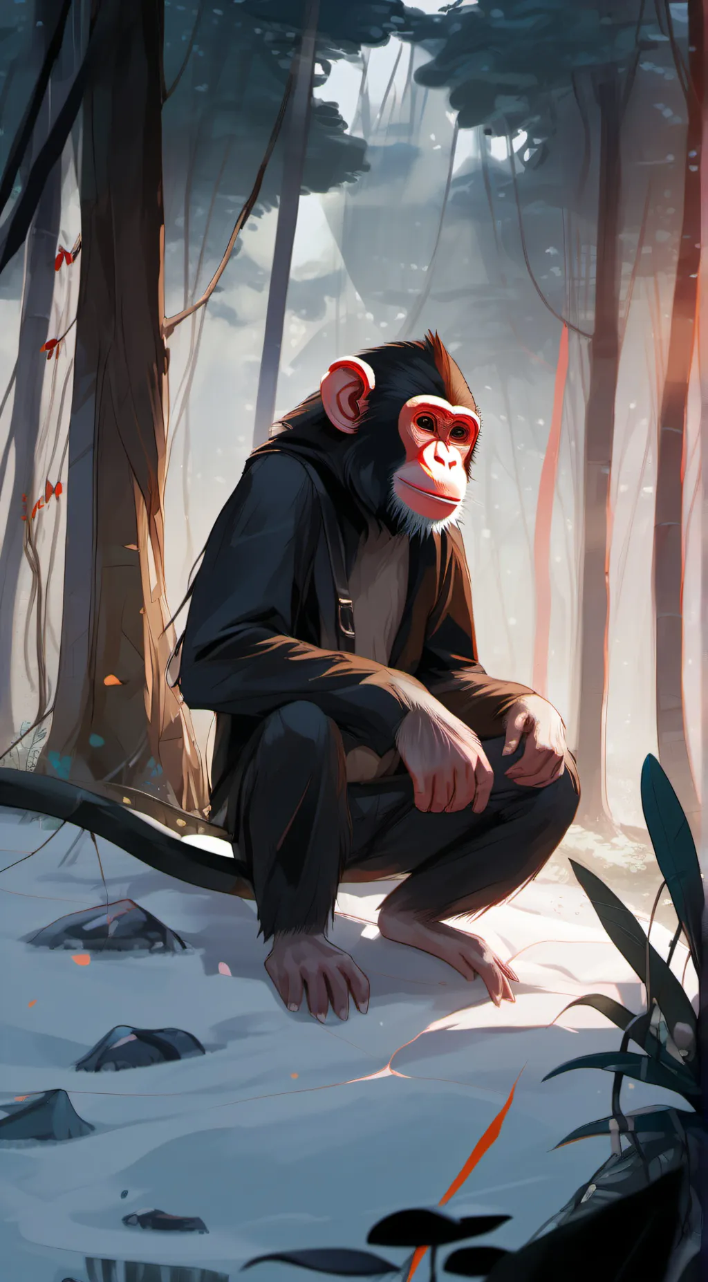 ai character: Bonki  background