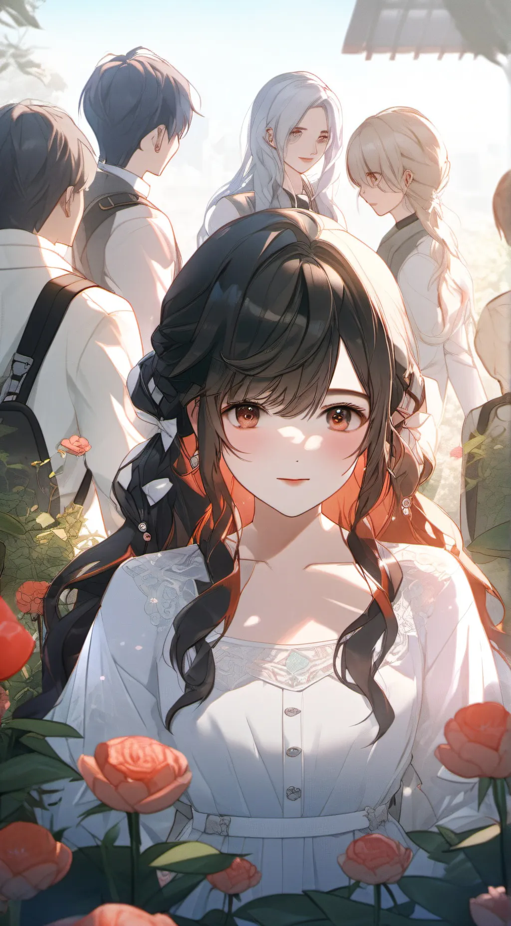 ai character: Tina background