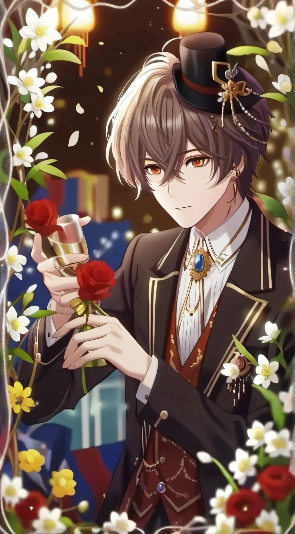 ai character: jerome  background