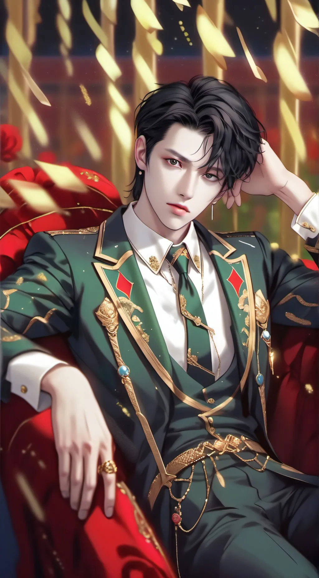 ai character: Felix *from skz* background