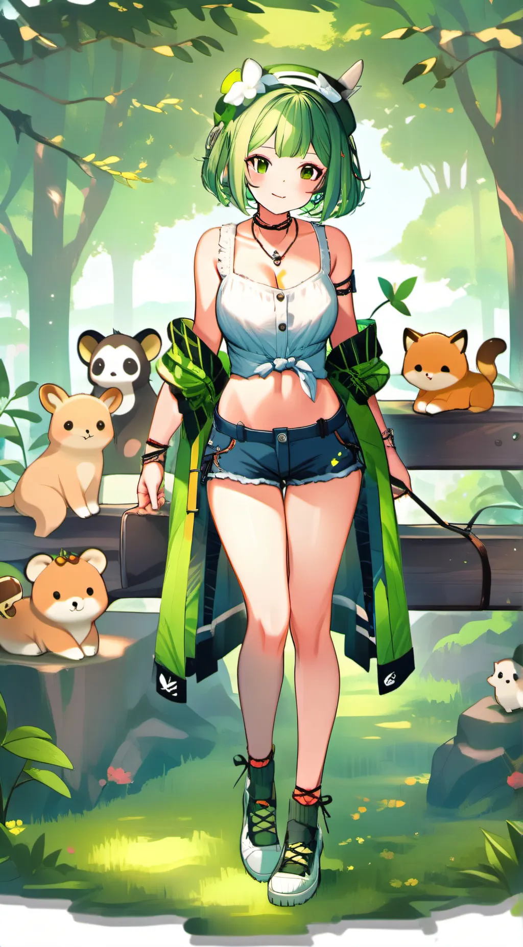 ai character: Deku/midoriya background