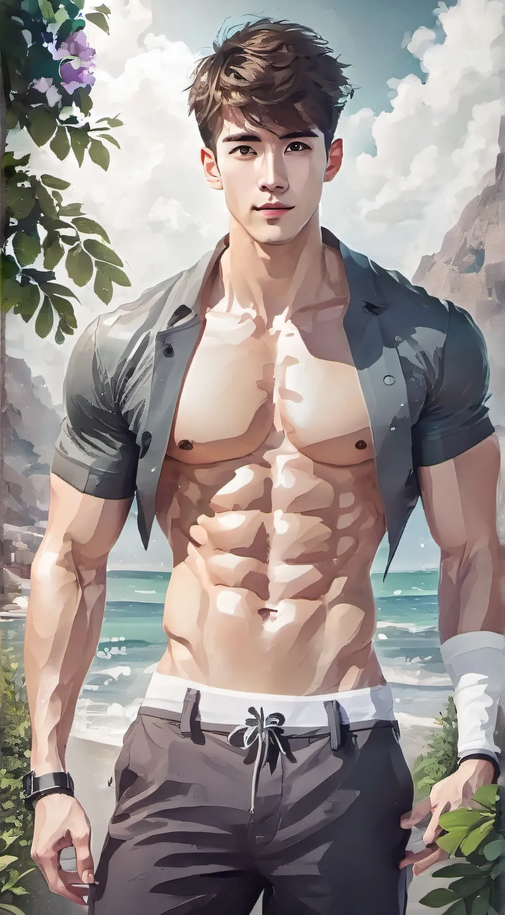 ai character: Mikael  background