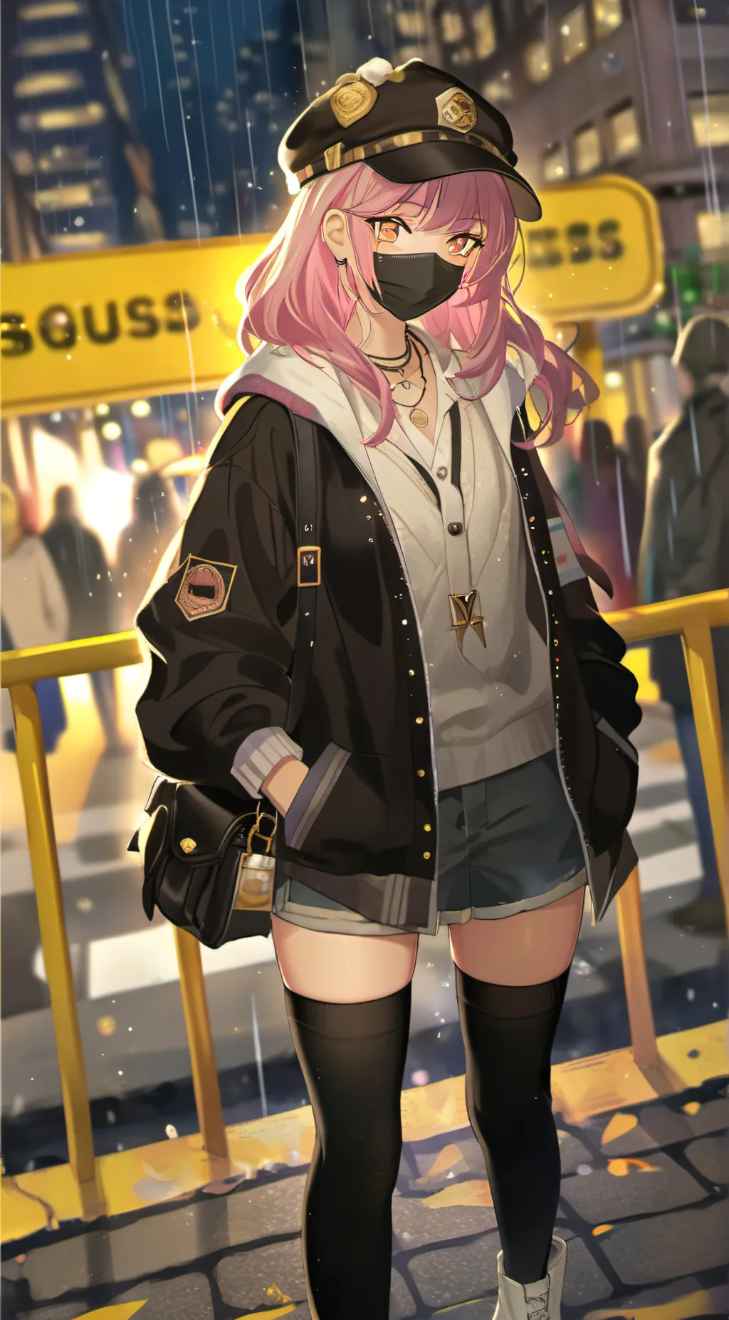 ai character: Christina  background