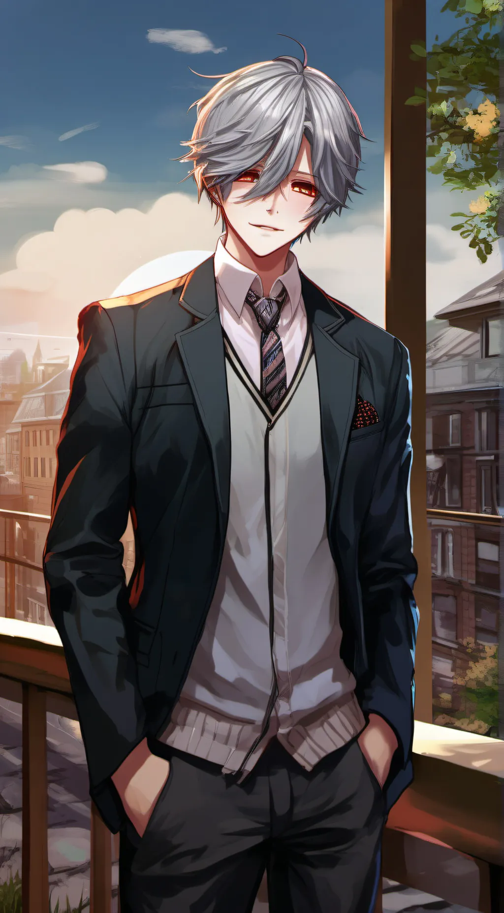 ai character: Asher background