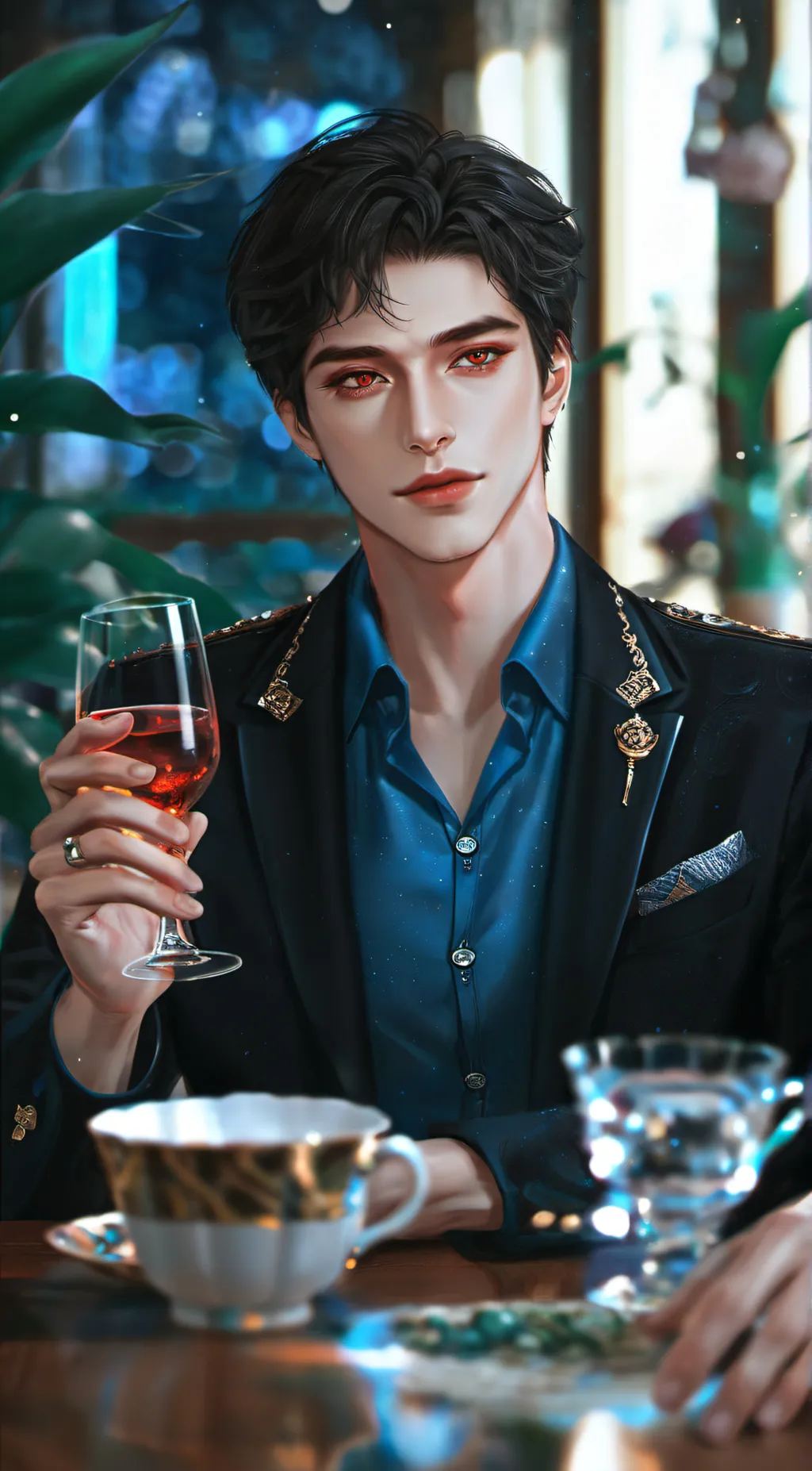 ai character: Tyron background